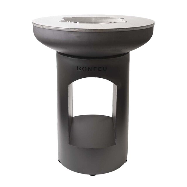 Imagen 0 de Chimenea de Leña Exterior Bonbiza Open Black