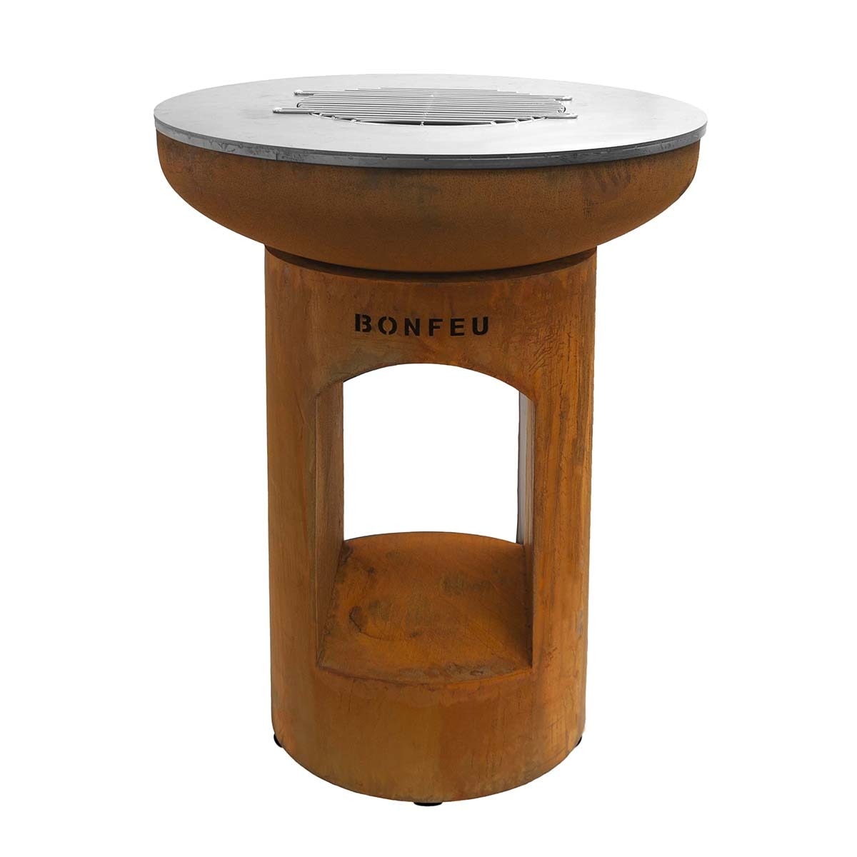 Imagen 0 de Chimenea de Leña Exterior Bonbiza Open Corten