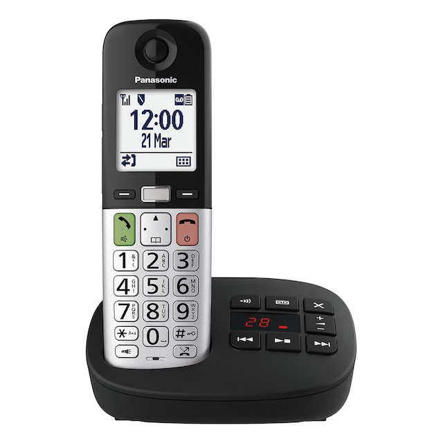 Imagen 0 de Teléfono DECT inalámbrico Panasonic KX-TGU430EXB Single
