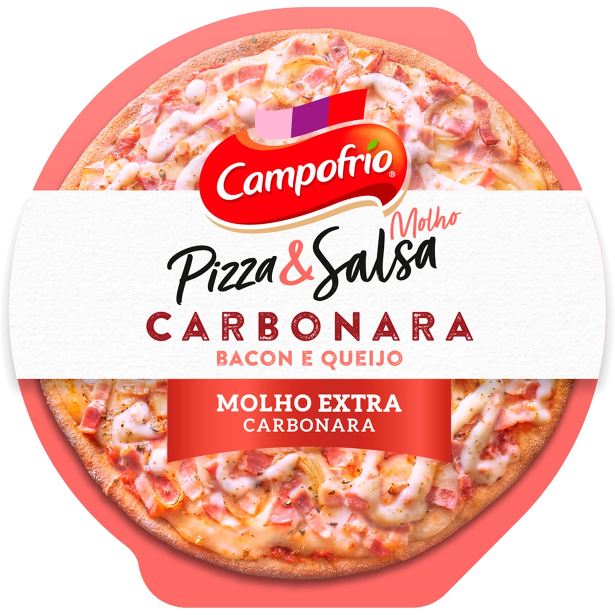 Pizza & Salsa Carbonara embalagem 360 g