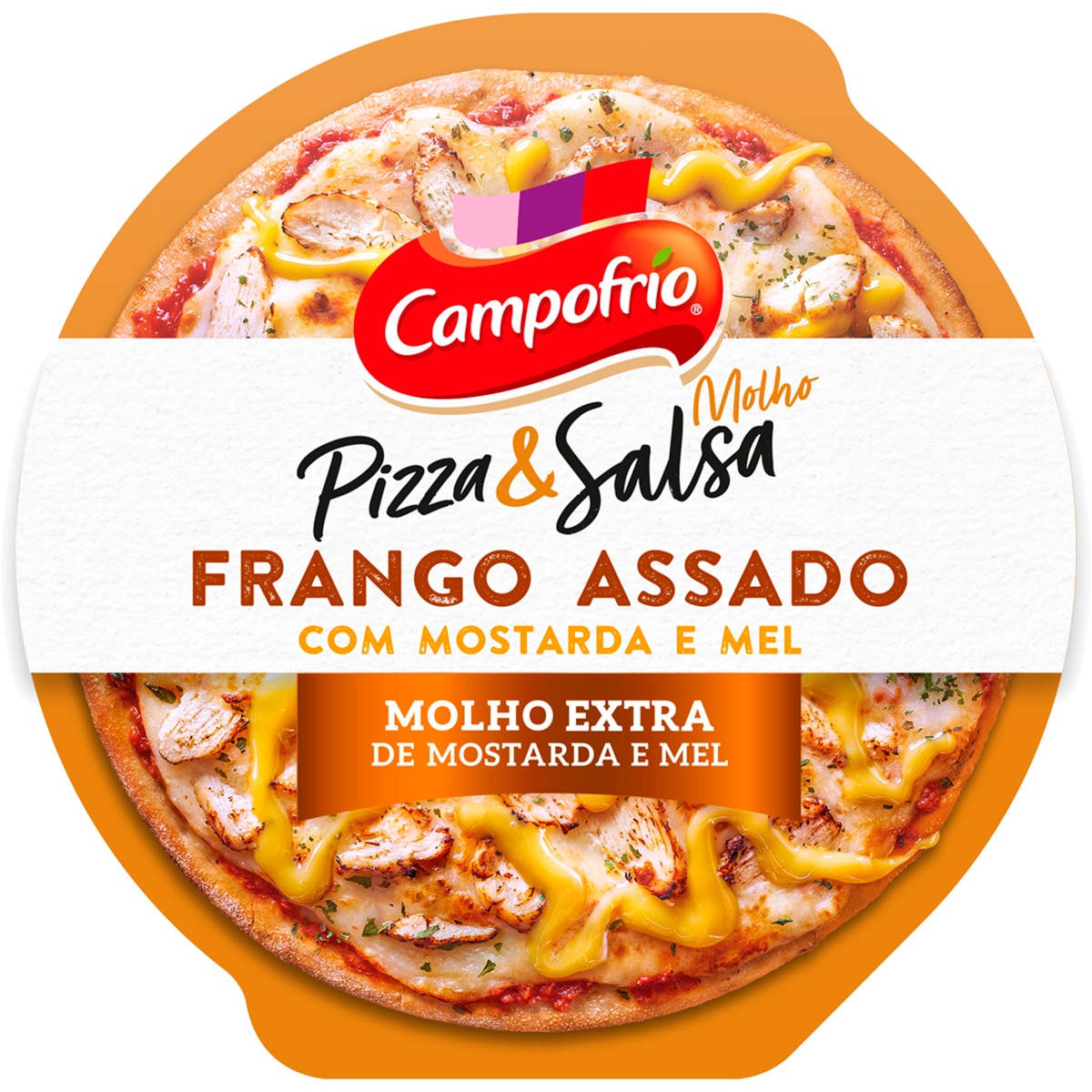 Pizza & Salsa de Frango Assado com Mostarda e Mel unidade 355 g