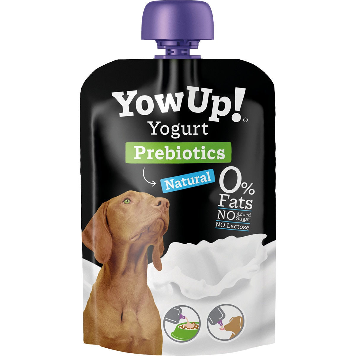 Iogurte Probiótico para Cão Natural embalagem 115 g