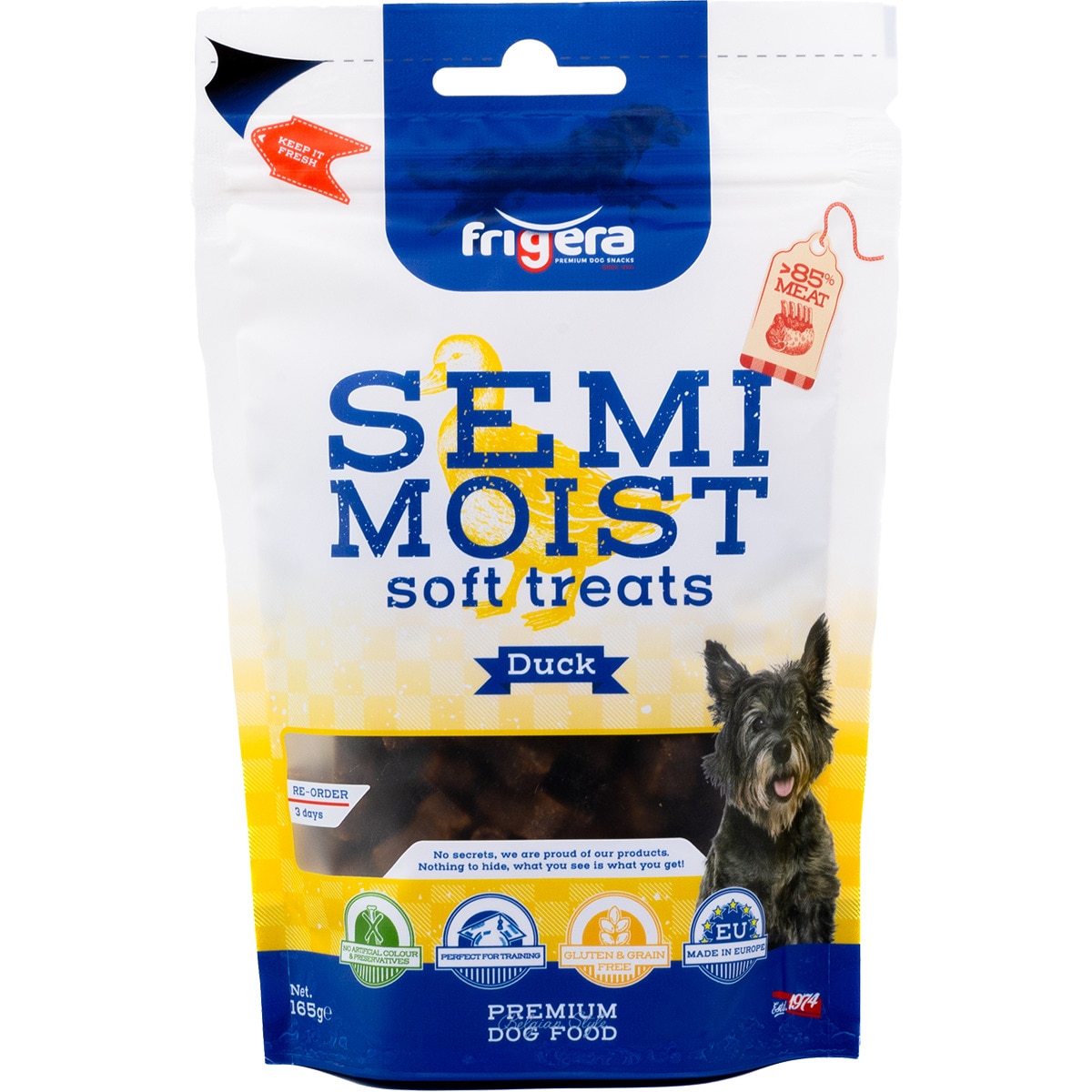 Snack Semi Húmido Pato embalagem 165 g