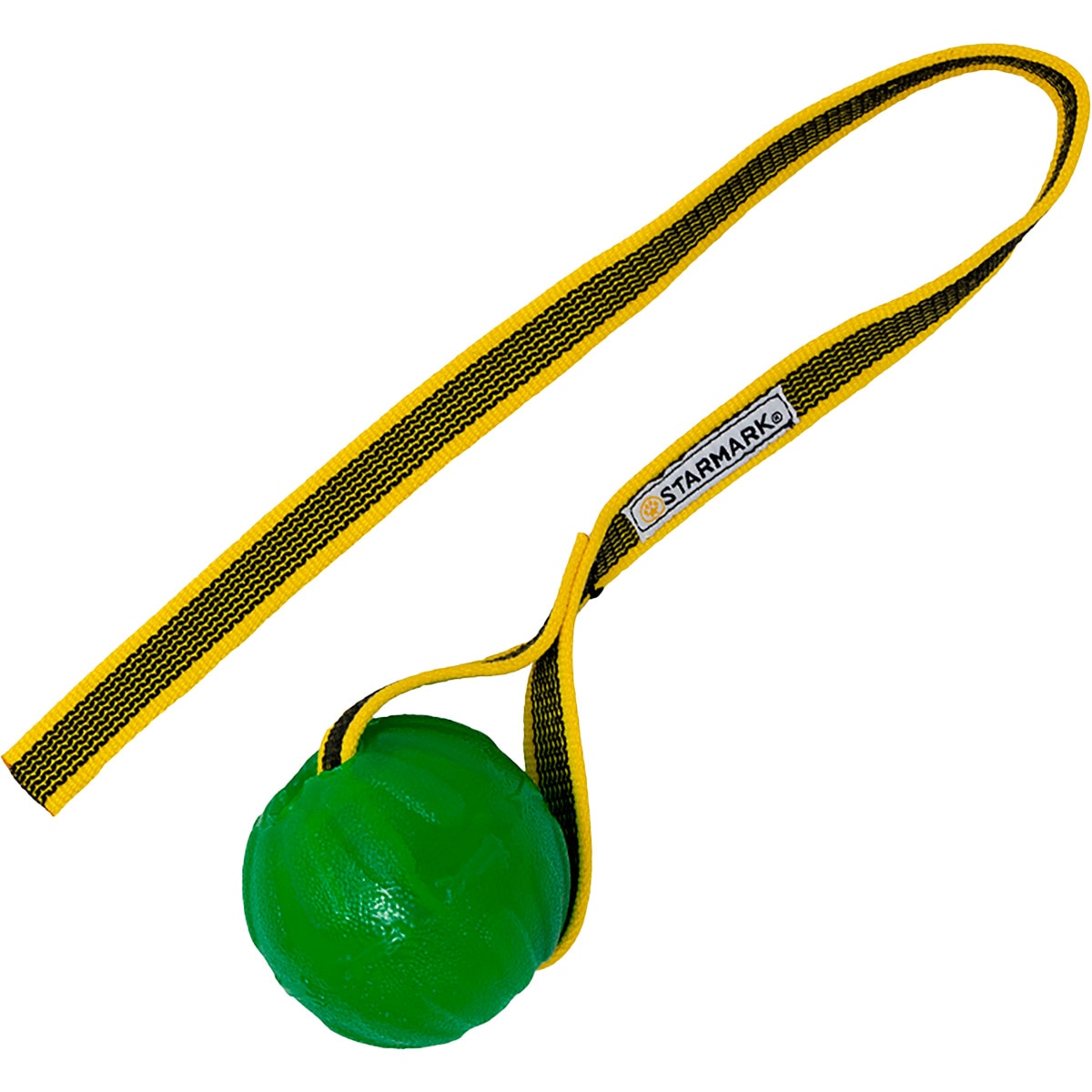 Brinquedo para Cão Corda com Bola Verde M embalagem 1 unidade