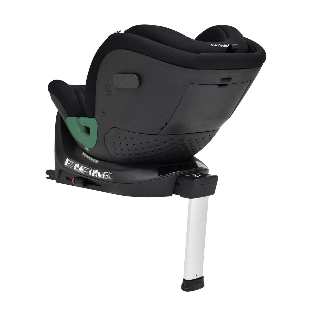 Cadeira auto RODEÁ+ Grupo 0+ 1/2/3 (i-Size) Preto-2