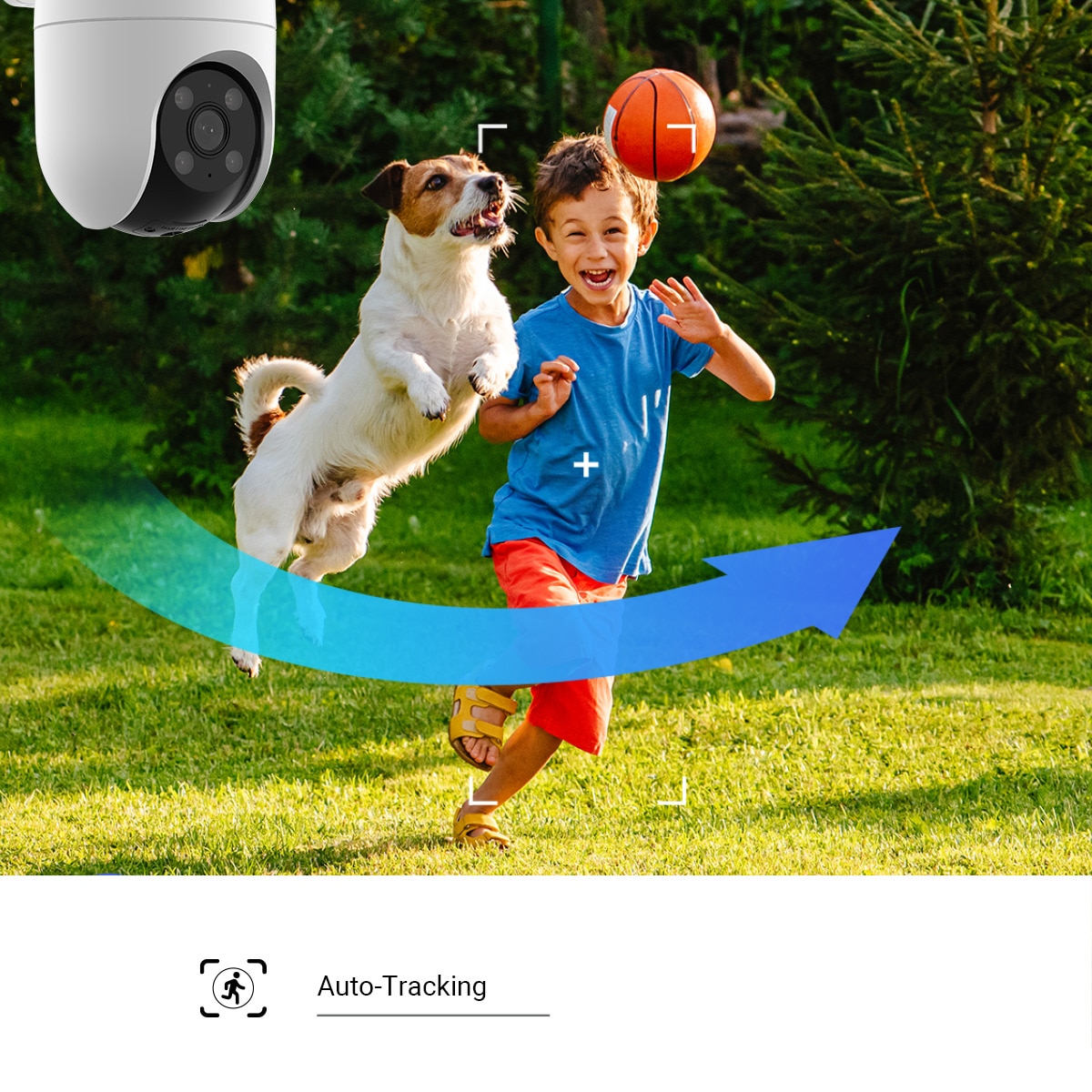 Cámara Exterior Wifi Rotativa H8C 2Mpx Blanco-6
