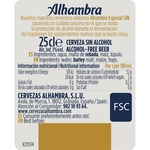 Alkoholfreies helles Bier 6er-Pack Flaschen 25 cl