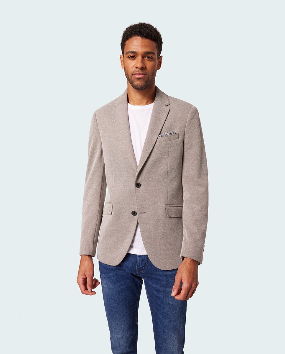 Imagem 0 de Blazer de Estrutura em Tecido Jersey