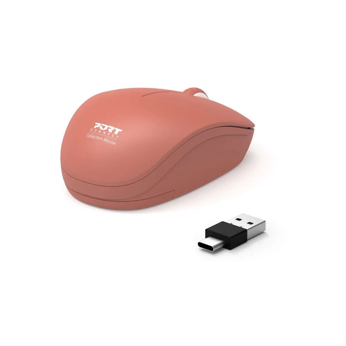 Rato Óptico Wireless Port Collection II - Terracota 3