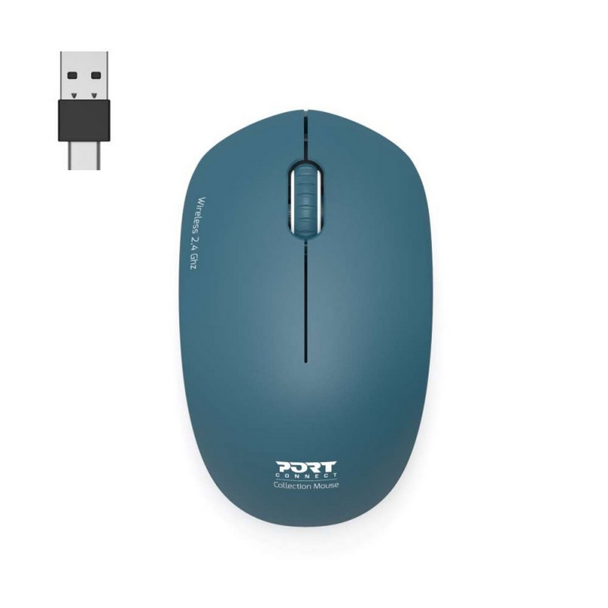 Rato Óptico Wireless Port Collection II - Safira 1