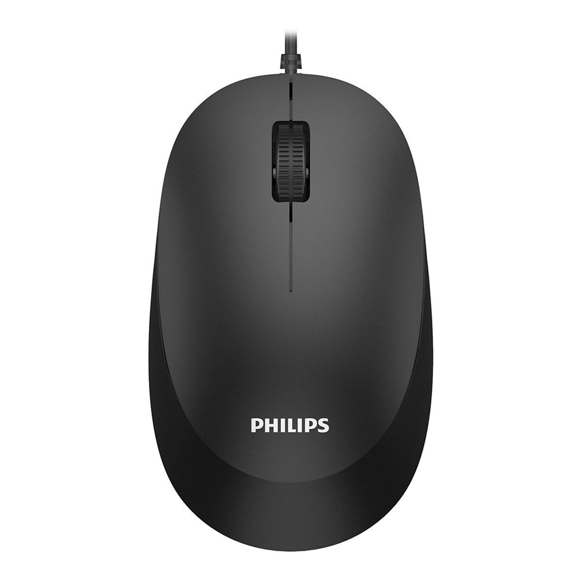 Ratón con cable Philips SPK7207BL Negro Negro-1