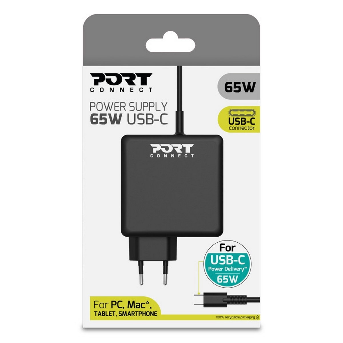 Carregador Port USB-C 65 W 2