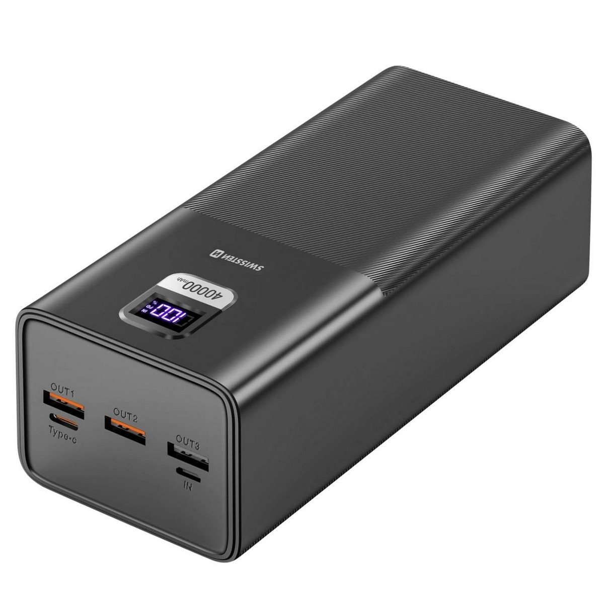 Recondicionado - Grade A - Powerbank Swissten, 50000 mAh - Preto 2
