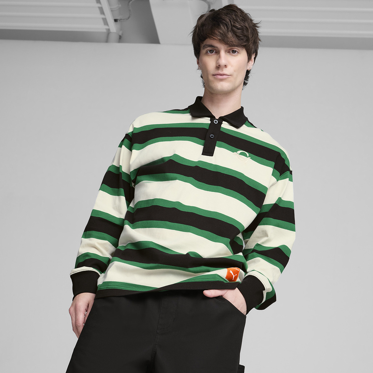 Imagem 0 de Polo de Homem Puma X Carrots LS Jersey