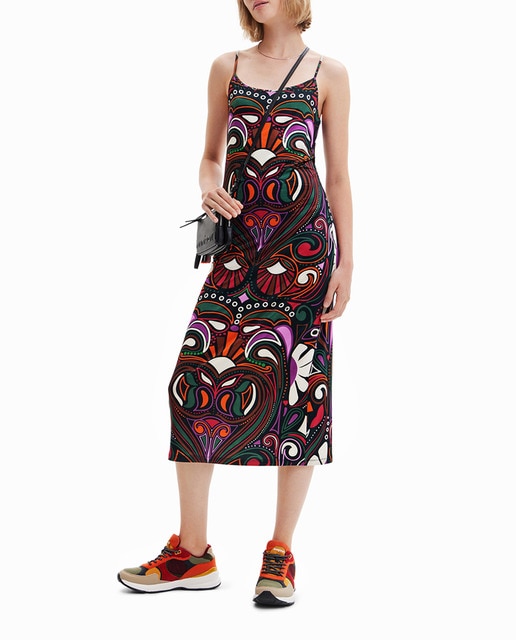Imagen 0 de Vestido midi retro