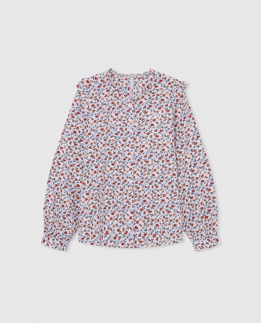 Imagen 0 de Blusa floral para niña