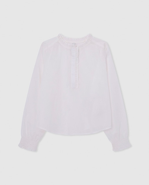 Imagen 0 de Blusa con media botonadura para niña