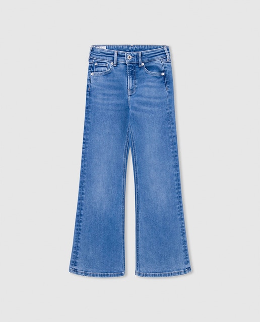 Imagen 0 de Denim estilo flare para niña