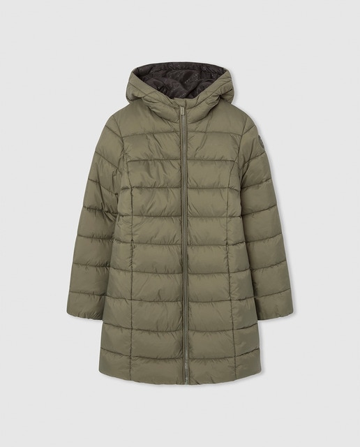 Imagen 0 de Plumífero largo para niña