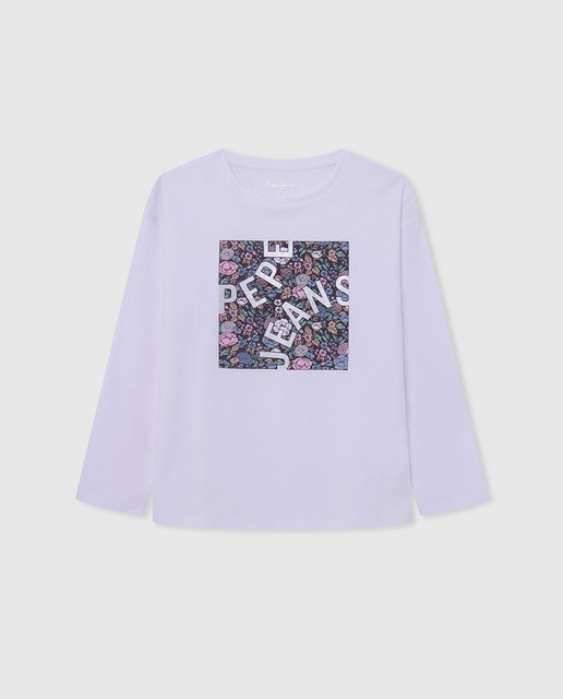 Imagen 0 de Camiseta de manga larga para niña