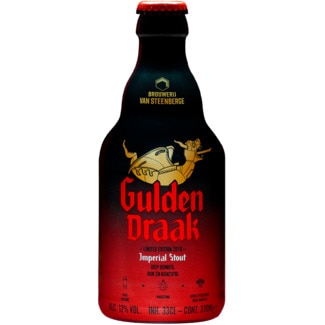Cerveja Stout garrafa 33 cl - Gulden Draak