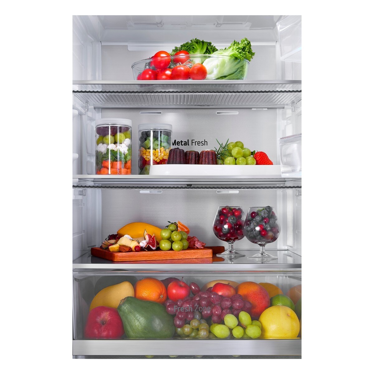 Frigorífico Combinado LG GBG719MDNN No Frost, MoodUp™ e InstaView™ e de 187 cm Preto-9