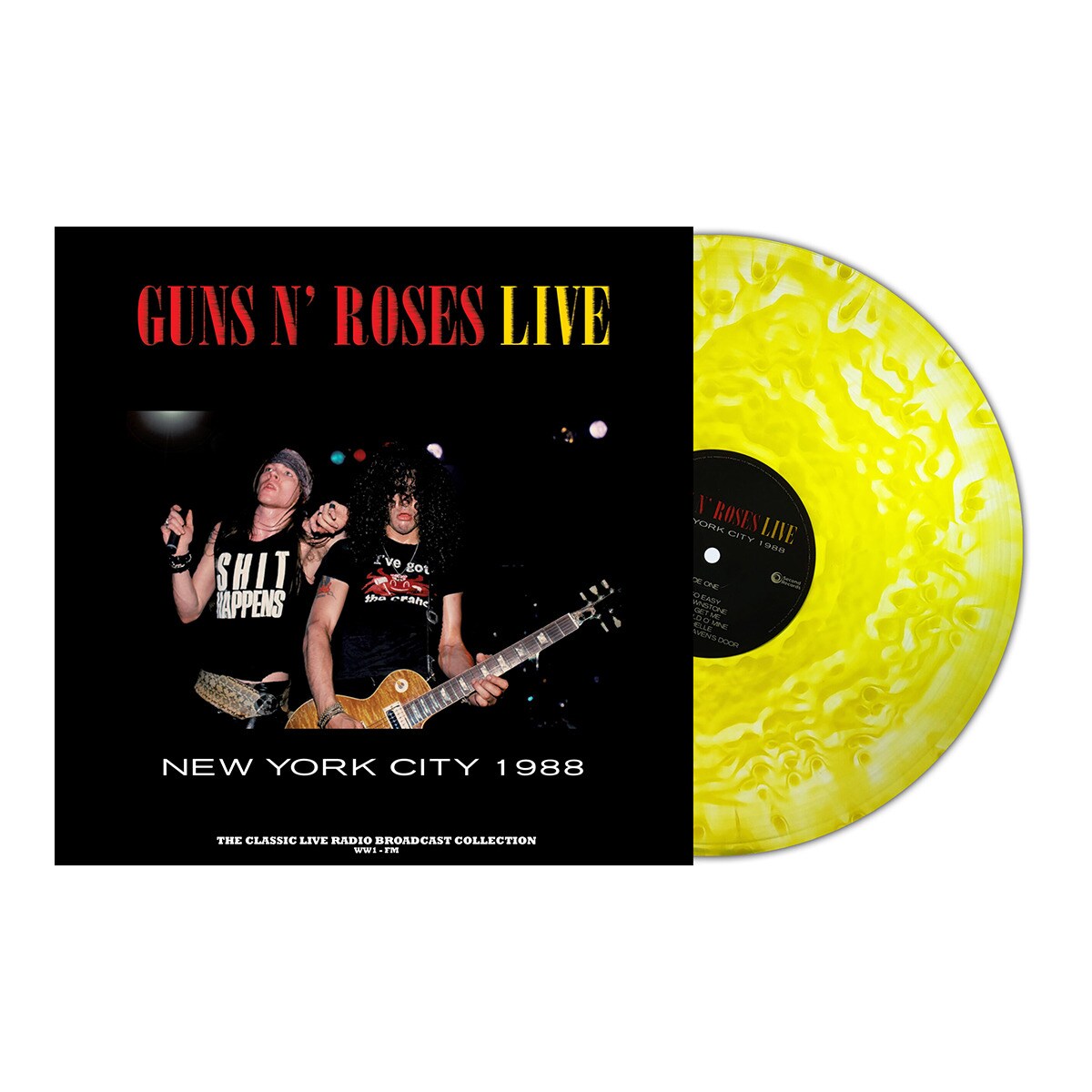 Live in New York City 1988 (Edición color) (LP-Vinilo) Amarillo-1