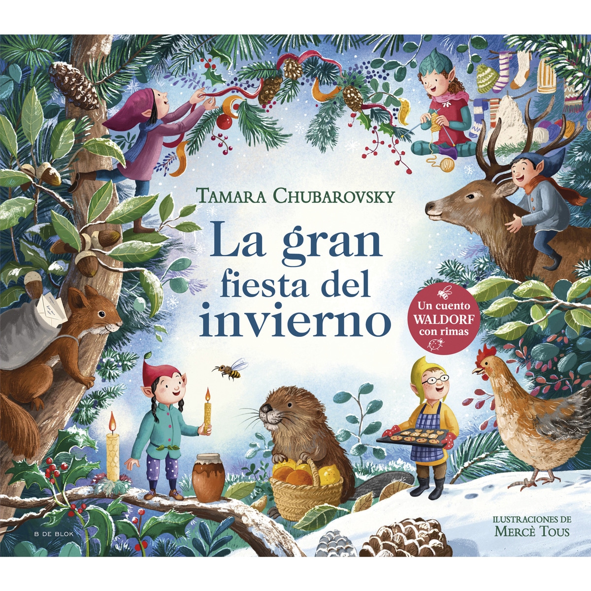 Imagem 0 de La gran fiesta del invierno (Cuentos Waldorf con rimas): Un cuento Waldorf con rimas (Capa dura)