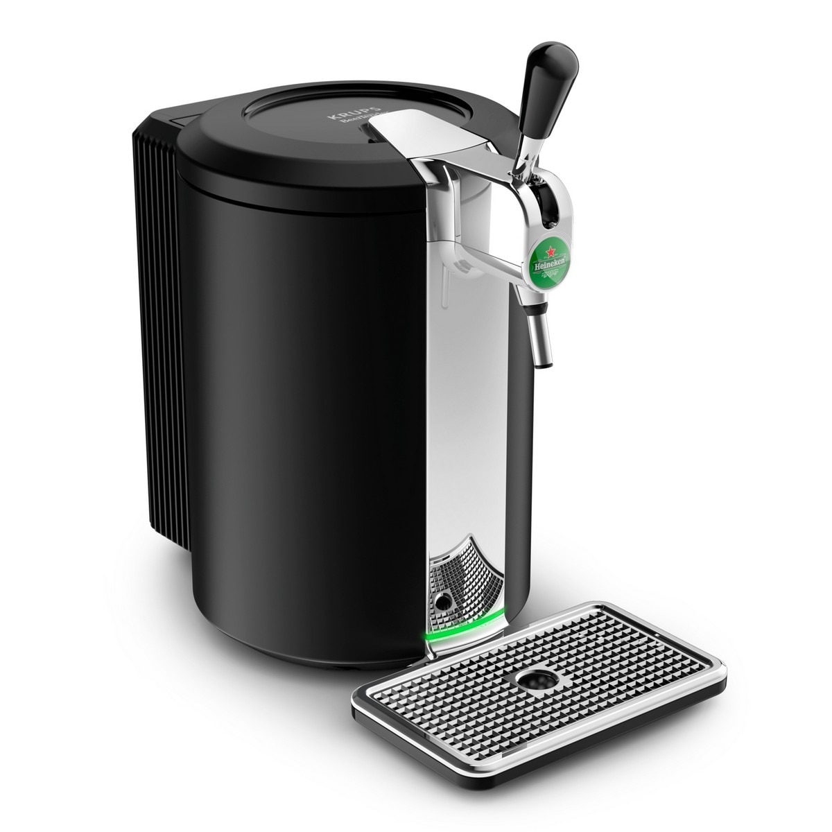 Imagem 0 de Máquina de Cerveja Krups Beertender Compact VB450E10 para Barril 5 Litros,Temperatura Perfeita e com Luz Indicadora - Preto