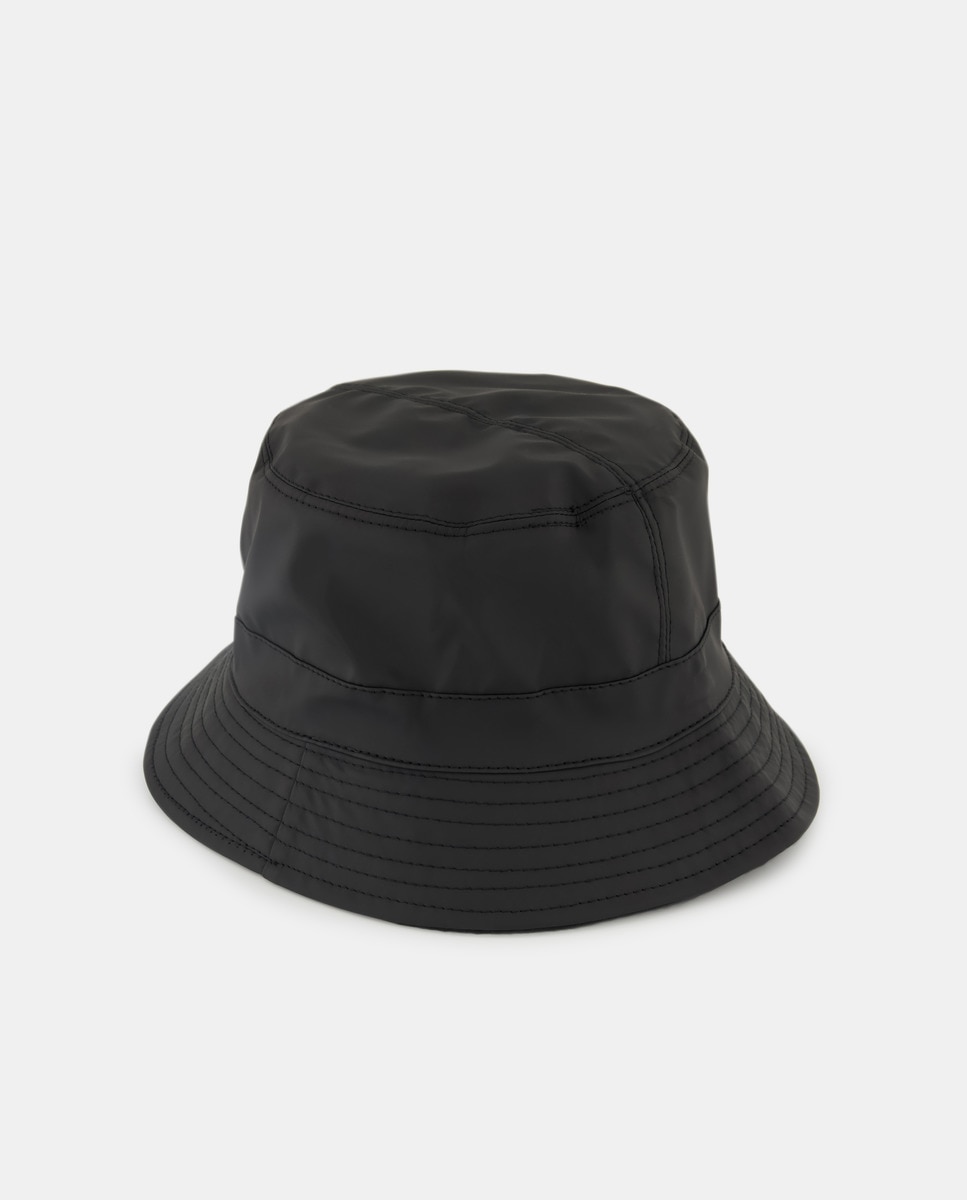 Imagem 0 de Chapéu para a chuva azul de homem com toque de borracha