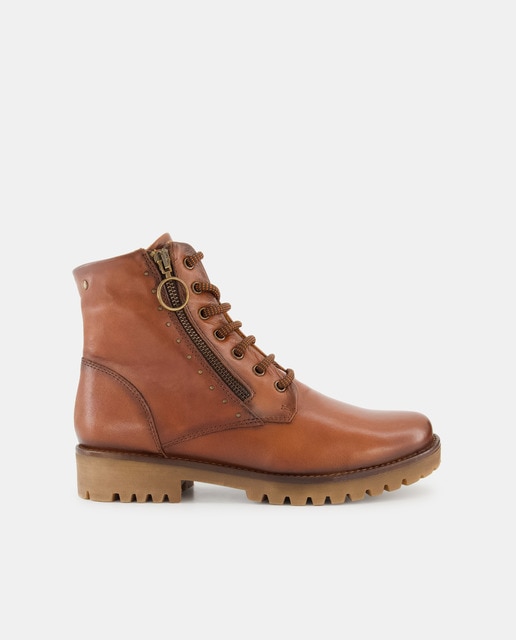 Imagen 0 de Botines planos de mujer con cremallera