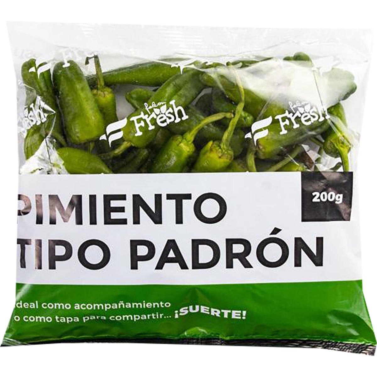 Pimiento variedad padrón bolsa 200 g