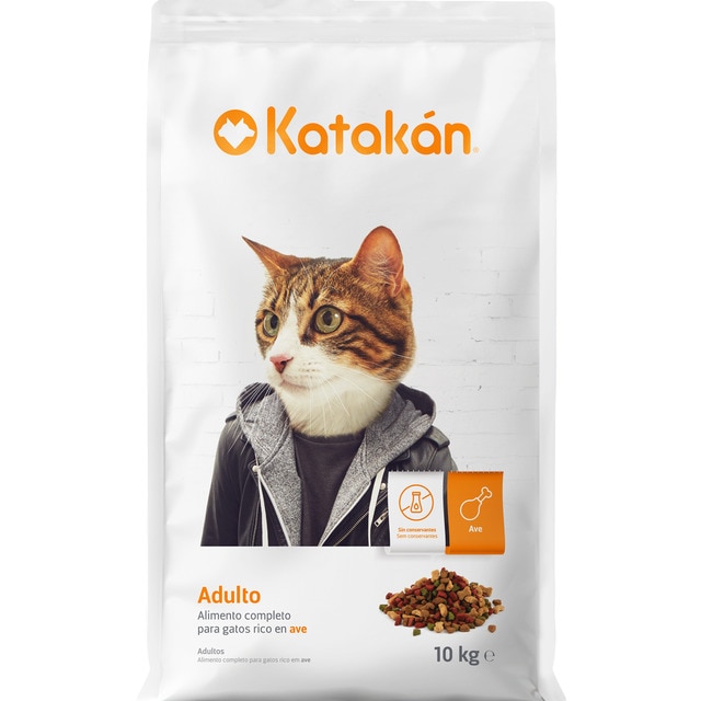 Imagen 0 de Pienso para gatos adultos Katakán ave