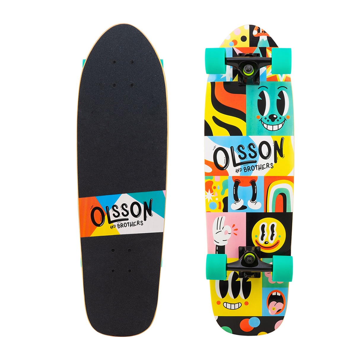 Skate Cruiser Focus Preto-1