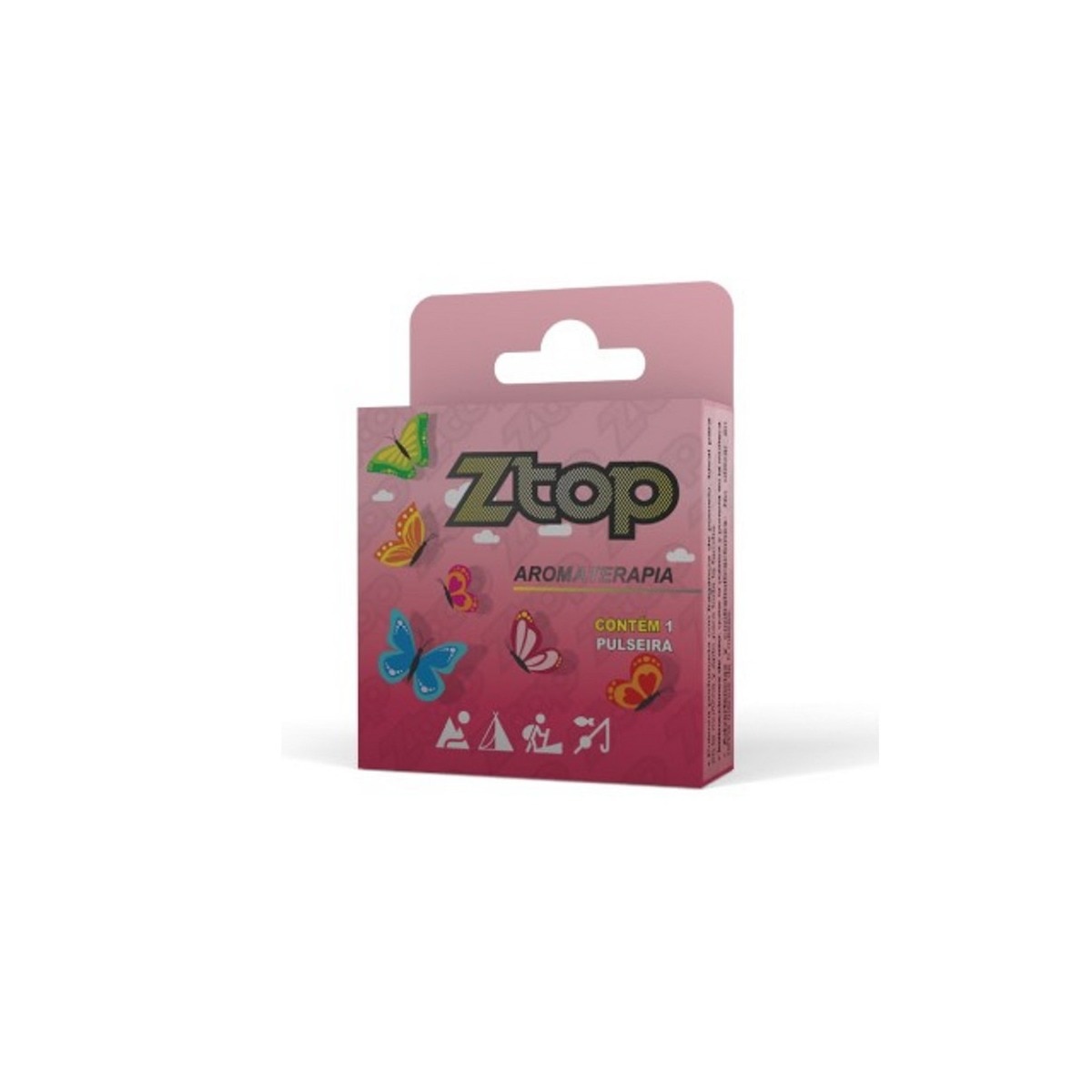 Imagem 0 de Pulseira Aromaterapia Anti Mosquitos Criança Rosa