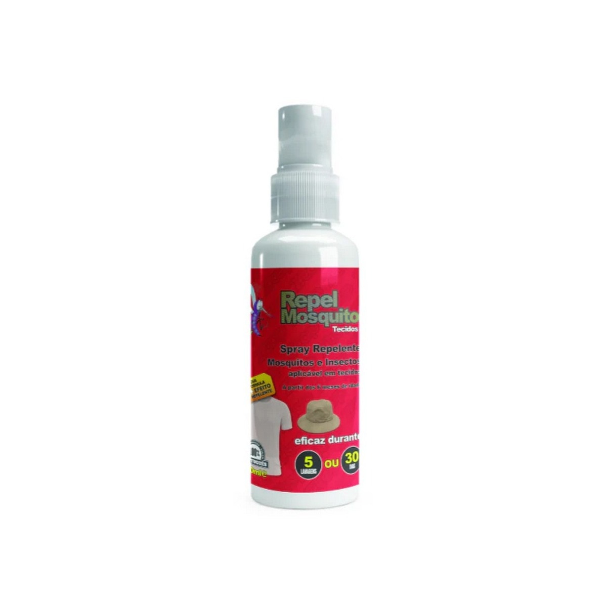 Repel Mosquitos Spray Repelente Tecidos - 50 ml 1