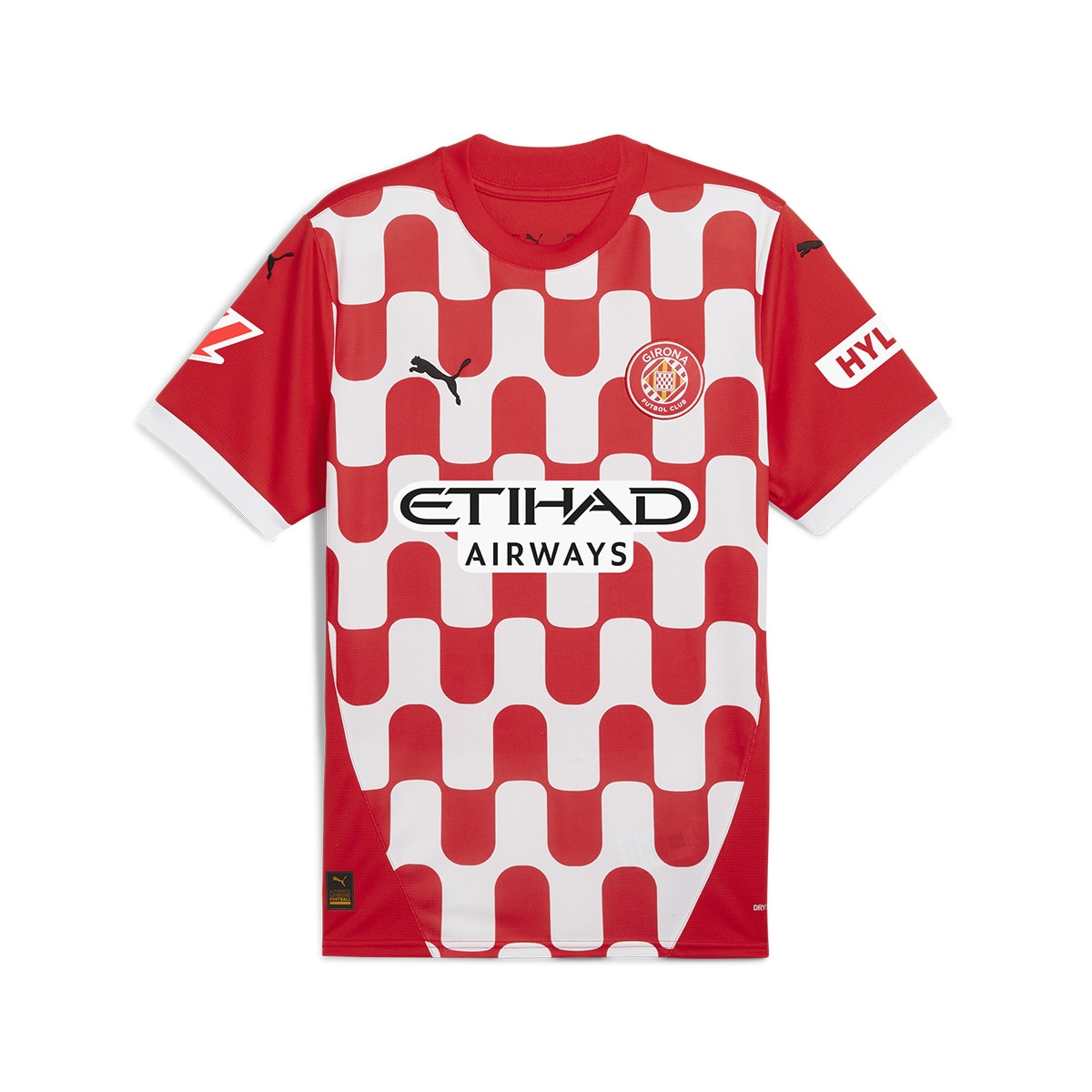 T-shirt de Criança 1.º Equipamento Girona FC 2024-2025 Réplica Vermelho-1