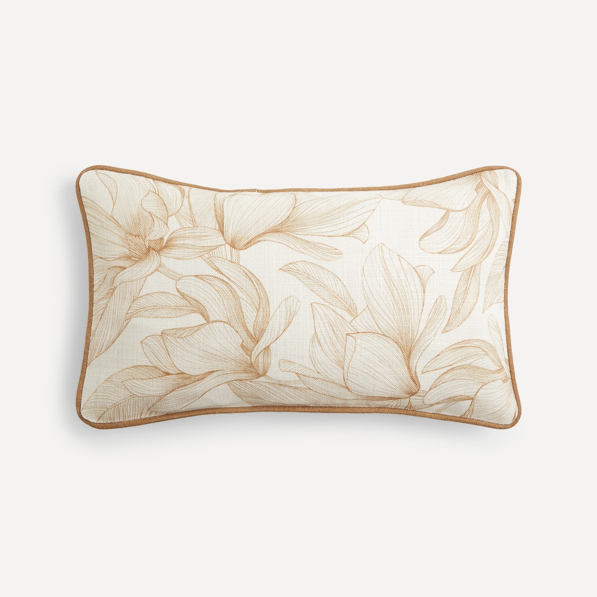 Cojín decorativo rectangular Magnolia El Corte Inglés Crudo-2