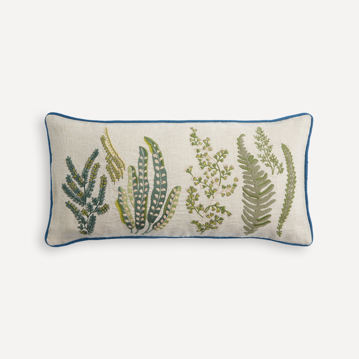 Almofada Decorativa Retangular Bordada Sambaia Multicolor-2