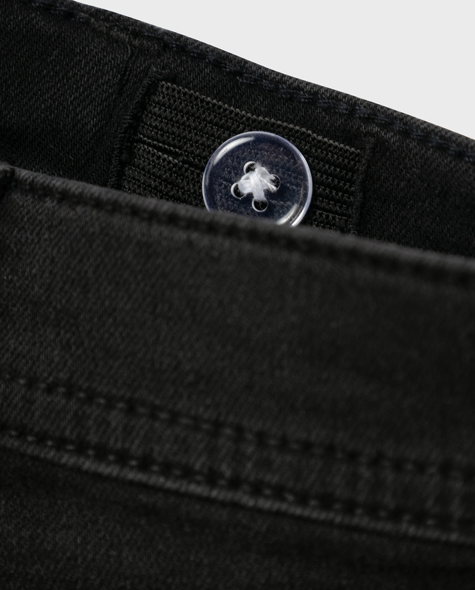 Jeans Slim Preto-5