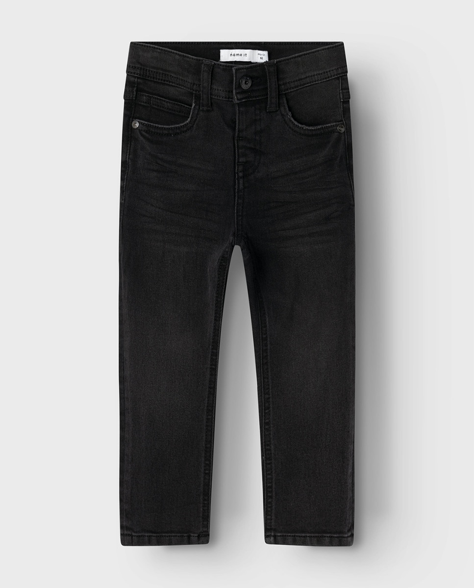 Jeans Slim Preto-3