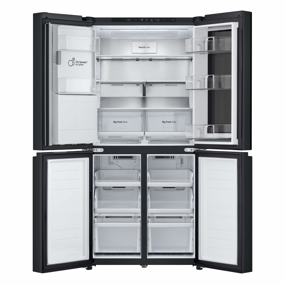Frigorífico Americano LG GMG860EPBE No Frost e de 178,7 cm - Matte Black Preto mate-3