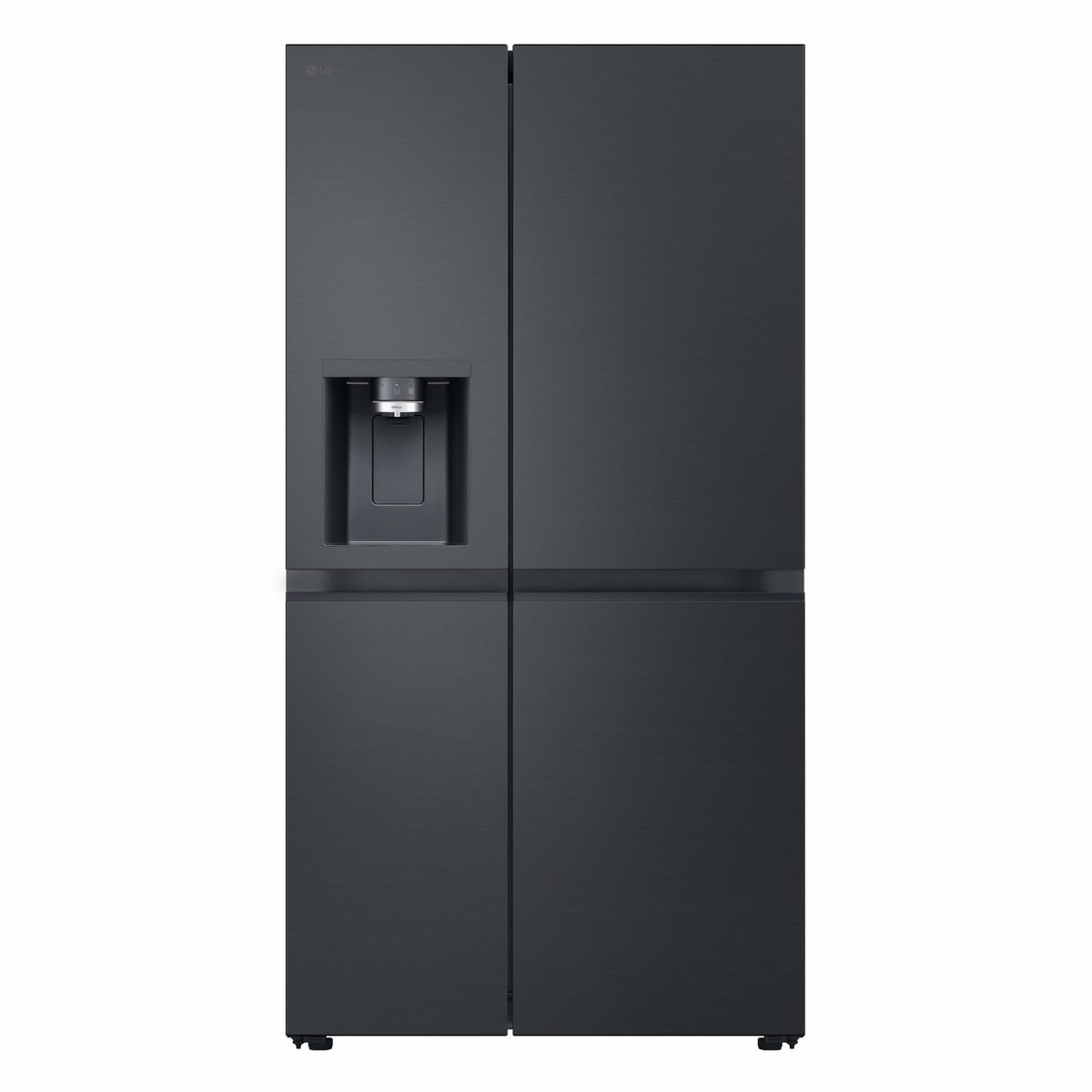 Frigorífico Americano LG GSLE91EVAC No Frost e de 179 cm - Matte Black Preto mate-1