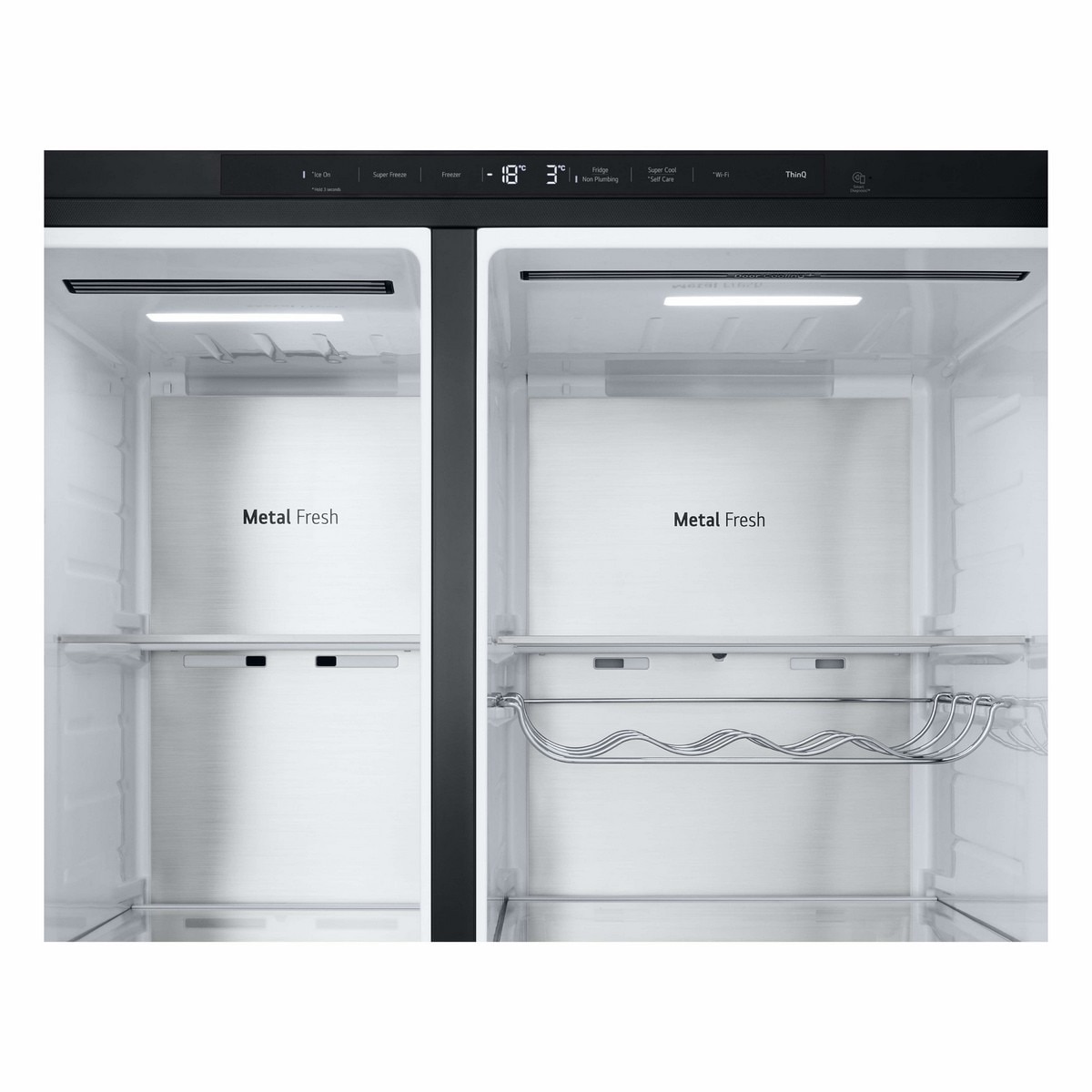 Frigorífico Americano LG GSLE91EVAC No Frost e de 179 cm - Matte Black Preto mate-7