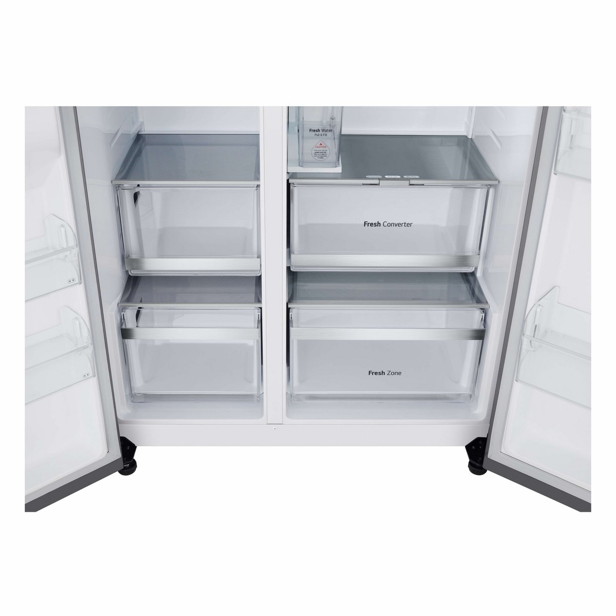Frigorífico Americano LG GSLE81PYBD No Frost e de 179 cm - Prime Silver Silver-7