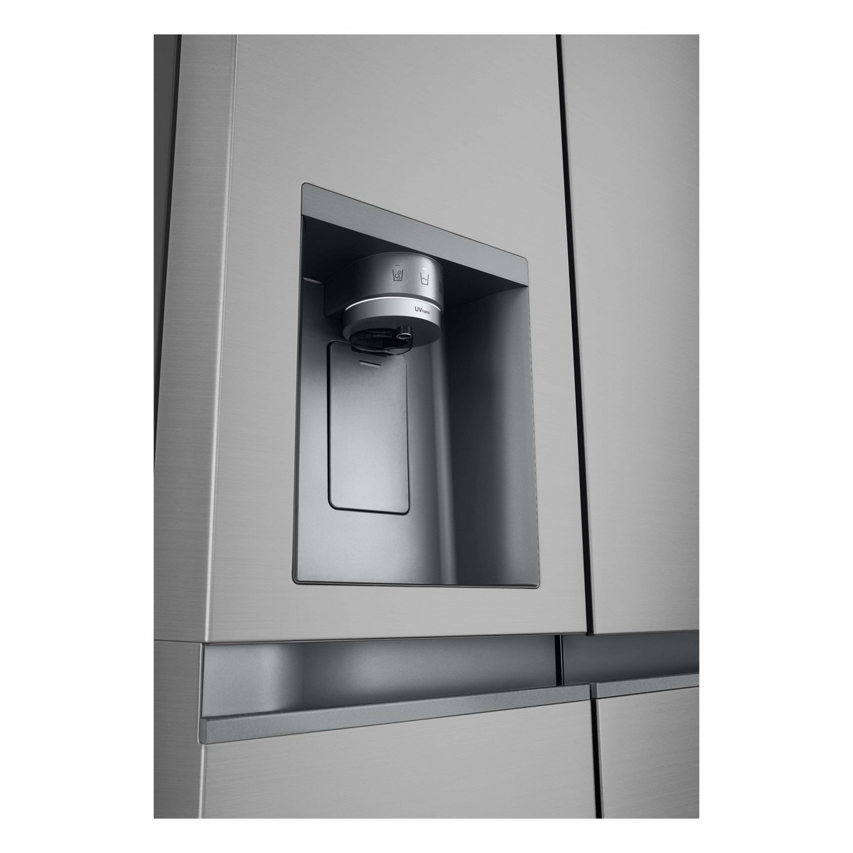 Frigorífico Americano LG GSLE81PYBD No Frost e de 179 cm - Prime Silver Silver-5