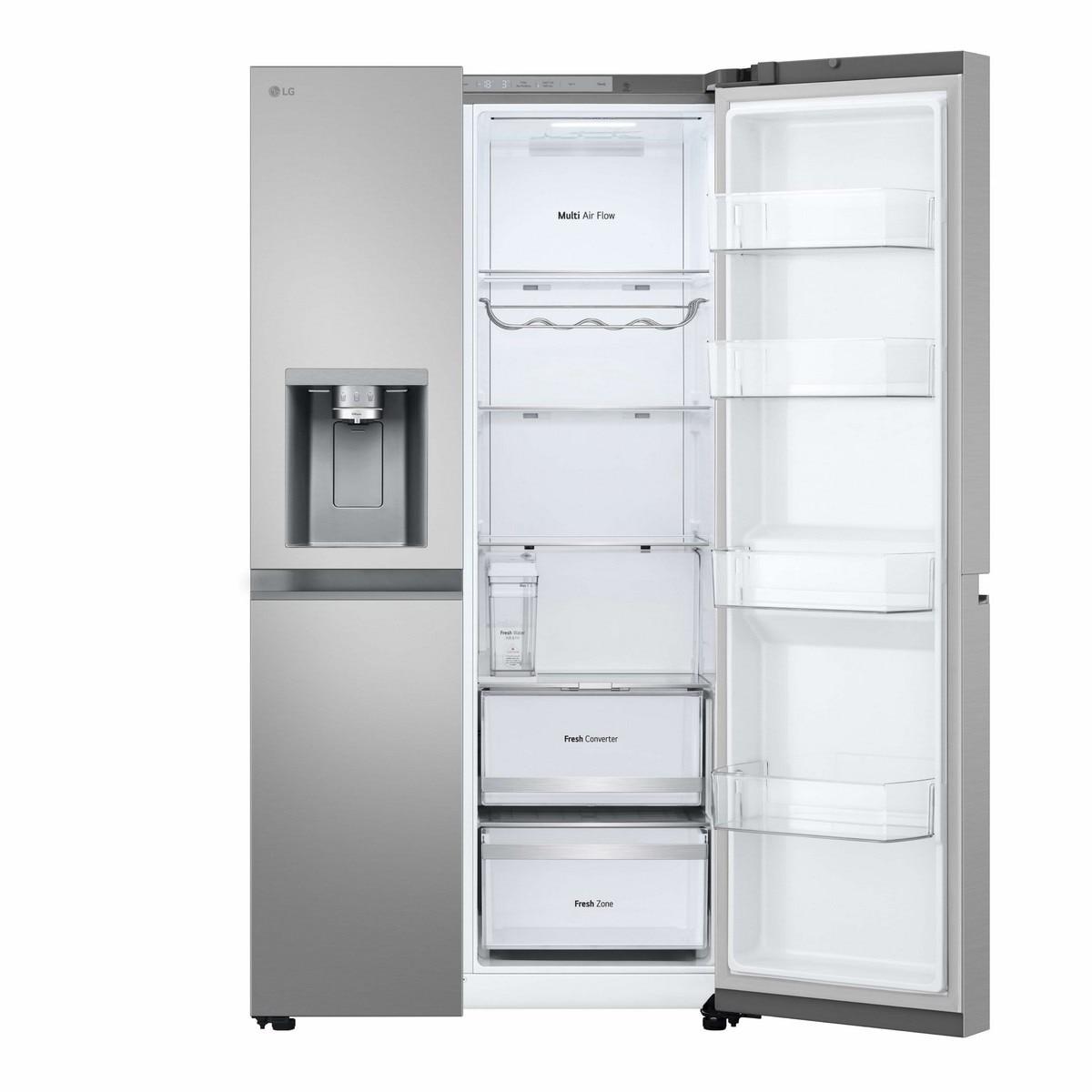 Frigorífico Americano LG GSLE81PYBD No Frost e de 179 cm - Prime Silver Silver-4