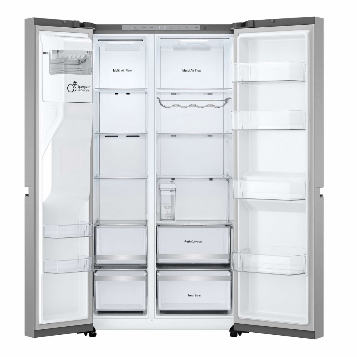 Frigorífico Americano LG GSLE81PYBD No Frost e de 179 cm - Prime Silver Silver-2
