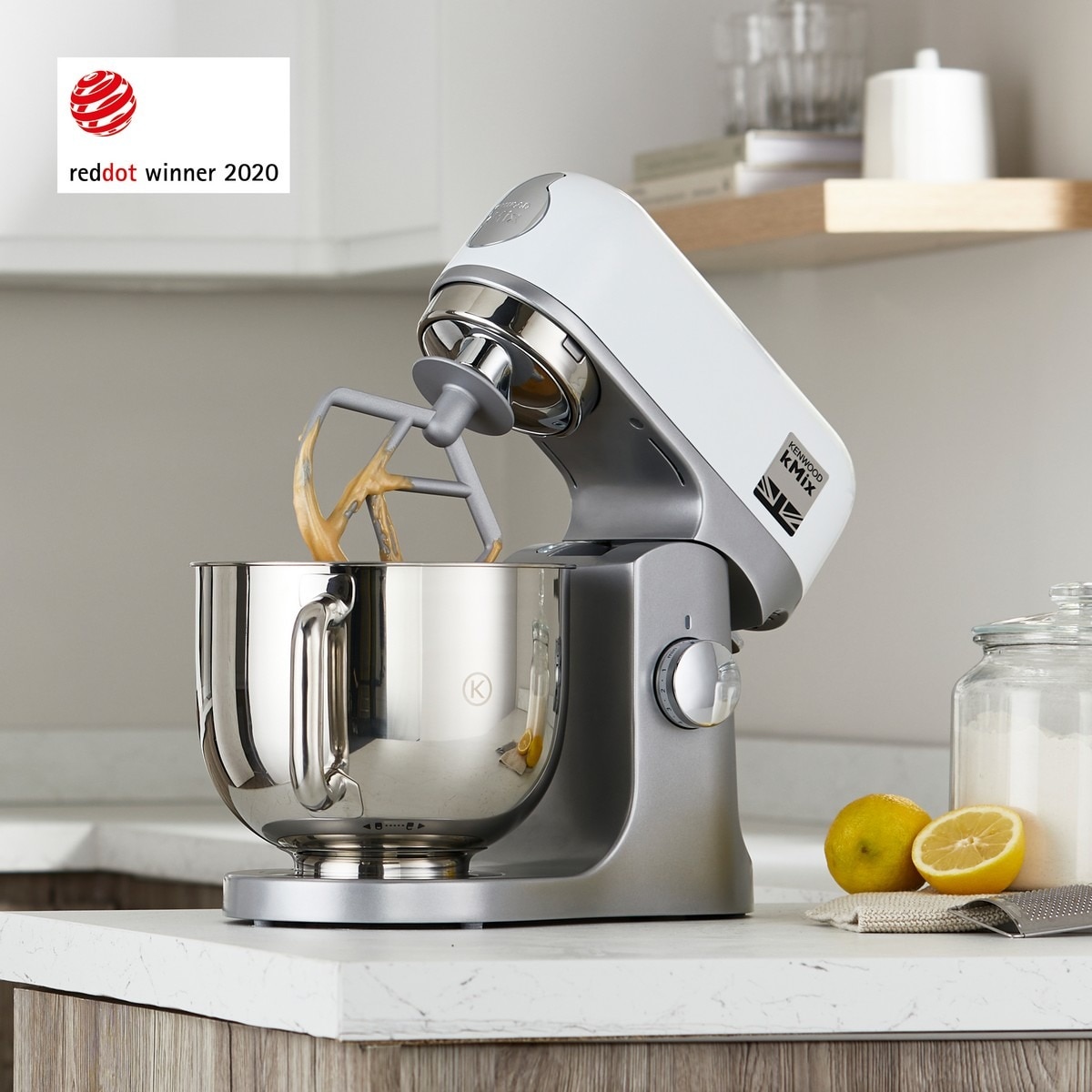 Robot de Cozinha Kenwood kMix KMX750WH de 1000 W e de 5 Litros - 3 Acessórios - Branco Branco-7