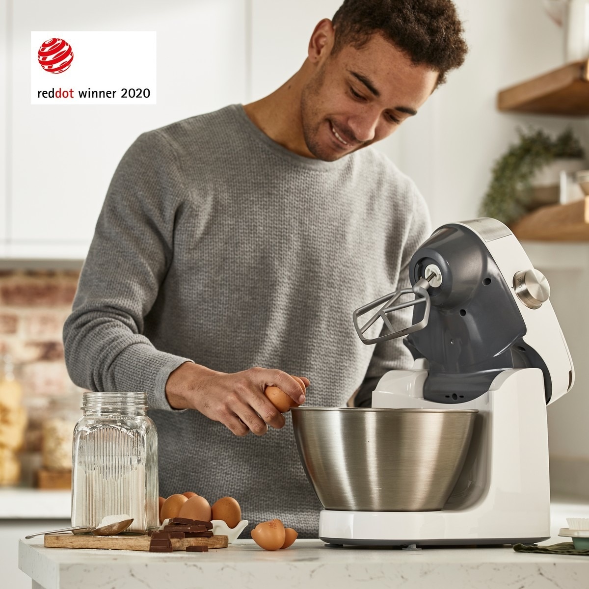 Robot de Cozinha Kenwood Prospero+ KHC29.J0WH de 1000W com Taça Inox de 4,3 Litros - Branco Branco-9